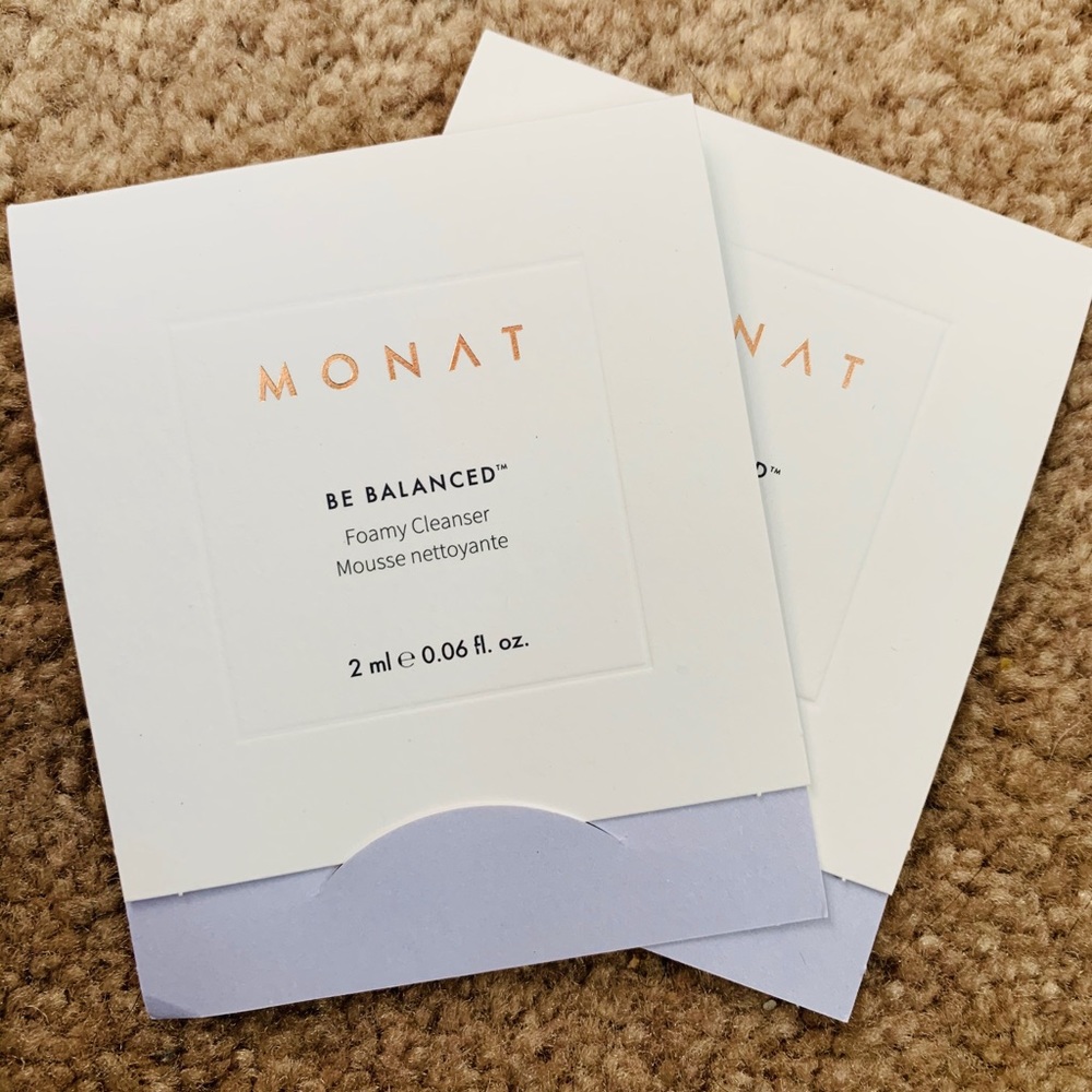 Monat Be Balanced Foamy Cleanser (.06 oz)